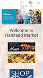 Mobile Screenshot of halsteadmarket.com